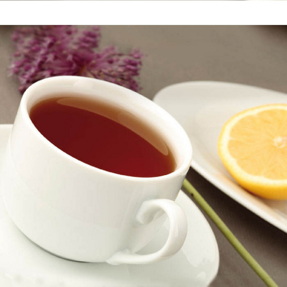 سرویس چای خوری 12 پارچه چینی زرین ایران طرح سفید ساده درجه عالی