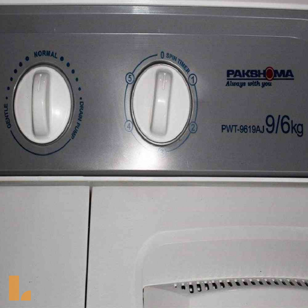 ماشین لباسشویی پاکشوما مدل PWT-9619AJ ظرفیت 9.6 کیلوگرم