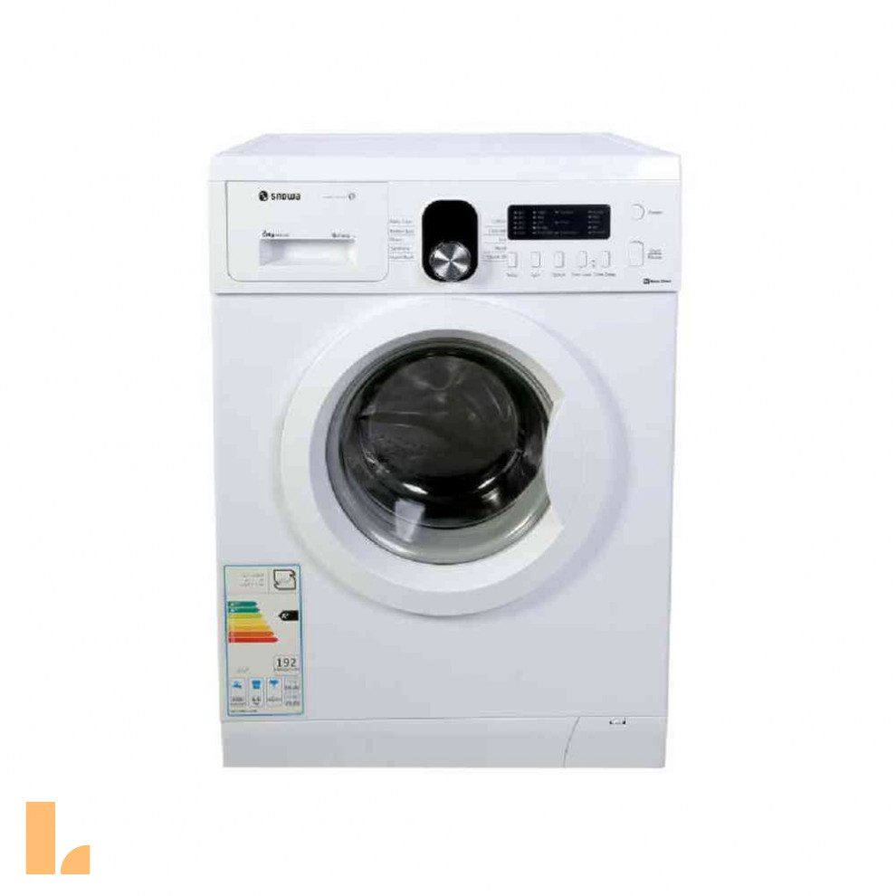 ماشین لباسشویی اسنوا مدل SWD-260W ظرفیت 6 کیلوگرم