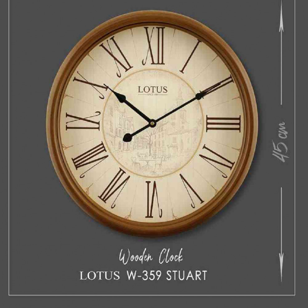 ساعت دیواری لوتوس مدل 359