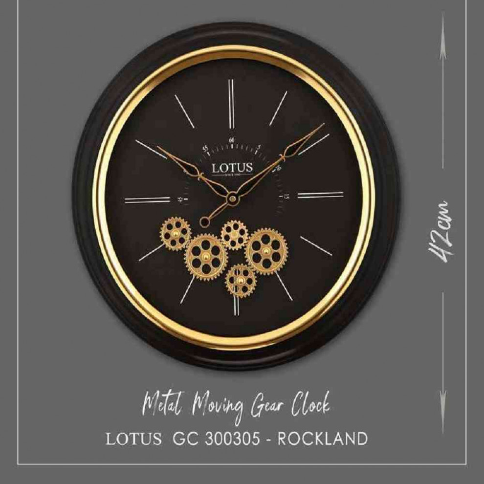 ساعت دیواری لوتوس مدل GC-300305-ROCKLAND