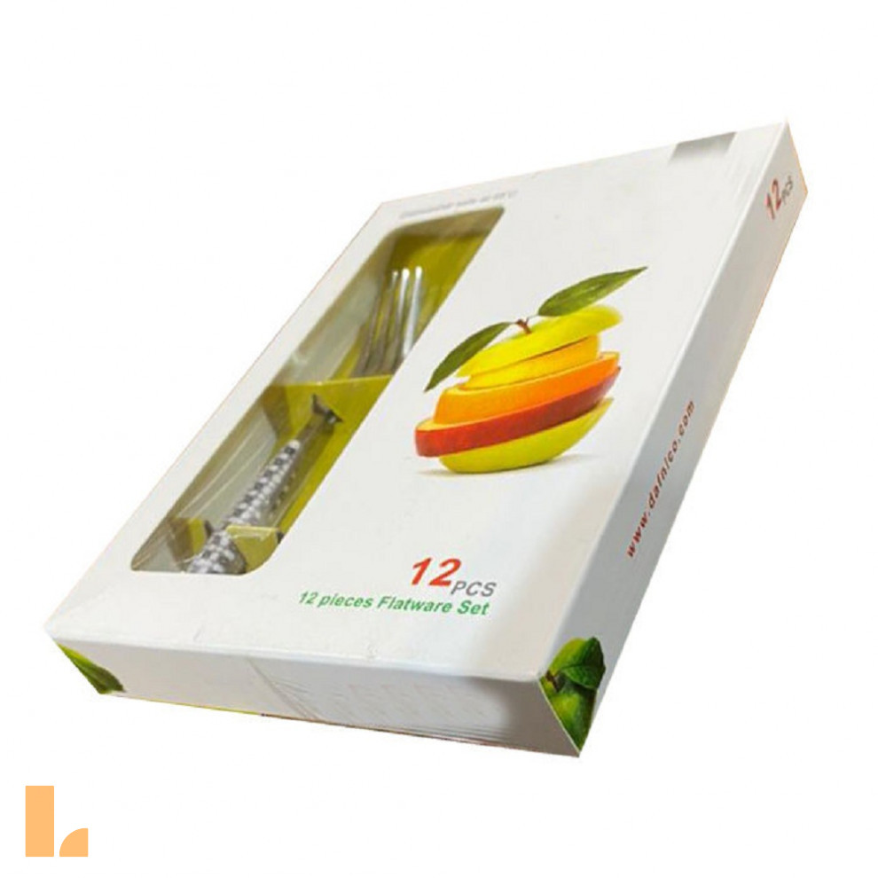 ست کارد و چنگال میوه خوری 12پارچه مدل DAFN01